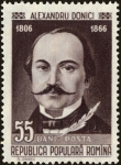 Stamps Romania -   Alexandru Donici, Escritor Rumano