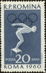 Sellos de Europa - Rumania -  Juegos Olímpicos de Verano 1960, Roma