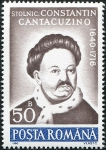 Sellos de Europa - Rumania -  Constantin Cantacuzino (1640-1716) cronista