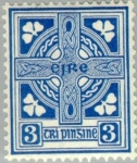 Stamps : Europe : Ireland :  Cruz Celta