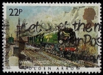 Stamps : Europe : United_Kingdom :  Tren flecha de oro