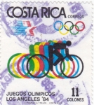 Sellos de America - Costa Rica -  JUEGOS OLIMPICOS LOS ANGELES'84