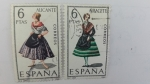 Stamps Spain -  Trajes Regionales de España