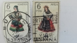 Stamps Spain -  Trajes Regionales de España