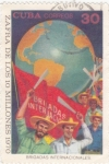 Stamps Cuba -  BRIGADAS INTERNACIONALES 
