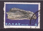 Stamps Greece -  serie- Minerales