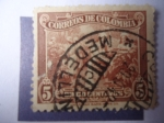 Stamps Colombia -  Café Suave - Recolectoras de café.