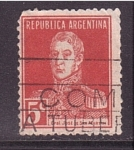 Stamps Argentina -  Gral. José de S. Martín