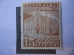 Stamps Venezuela -  Oficinas principales de Correo en Caracas-1958