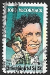 Stamps United States -  1538 - Centº del nacimiento de John McCormack, tenor