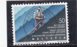 Stamps Switzerland -  PATRONATO DE MONTAÑA 