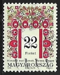 Stamps : Europe : Hungary :  Arte Folk Hungaro