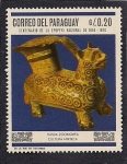 Sellos de America - Paraguay -  Cultura Mixteca