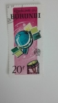 Stamps Burundi -  Satelites