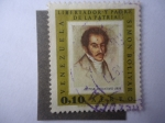 Stamps Venezuela -  Simón Bolívar - Pintura de Autor Desconocido - Serie:Pinturas-Retratos de Simón Bolívar.