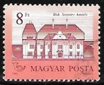 Stamps Hungary -  Castillos - Szapáry, Bük