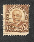 Stamps United States -  684 - Warren G. Harding