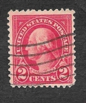 Stamps United States -  554 - George Washington