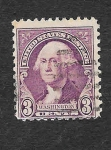 Stamps United States -  720 - George Washington