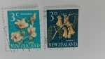Sellos de Oceania - Nueva Zelanda -  Flora