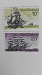 Stamps New Zealand -  Veleros Historicos