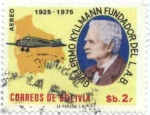 Stamps Bolivia -  Conmemoracion al cincuentenario del Lloyd Aereo Boliviano
