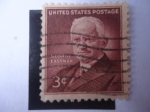 Stamps United States -  George Eastman (1854-1932) Inventor Dispositivos Fotográficos - Eastman Kodak Company.