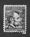 Stamps United States -  1282 - Abraham Lincoln