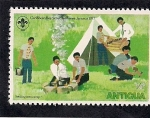 Stamps Antigua and Barbuda -  Boy Scout