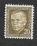 Stamps United States -  1289 - George Catlett Marshall