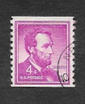 Stamps United States -  1036 - Abraham Lincoln