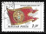 Stamps Hungary -  Bandera de Gábor Bethlen, 1600