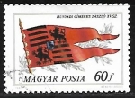Stamps Hungary -  Bandera de Hunyadi family