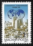Stamps Hungary -  10th World Trade Union Congress