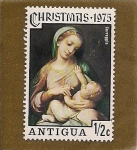 Stamps America - Antigua and Barbuda -  Navidad de 1975