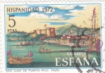 Stamps Spain -  HISPANIDAD-75 San Juan de Puerto Rico (35)