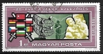 Stamps Hungary -  Warsaw Pact, 20th anniversary