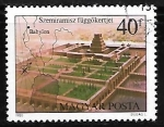 Stamps Hungary -  Hanging Gardens of Semiramis