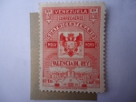 Stamps Venezuela -  Cuatricentenario, 1555-1955 - Valencia del Rey- Escudo de Armas.