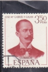 Stamps Spain -  JOSÉ Mª GABRIEL Y GALAN   (35)