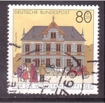 Stamps Germany -  Edificio característico