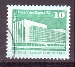Stamps Germany -  serie- Edificios