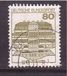 Stamps Germany -  Palacio