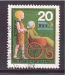 Sellos de Europa - Alemania -  serie- Voluntariado