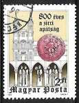 Stamps Hungary -  800 aniversário de Zirc Abbey