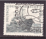 Sellos de Europa - Alemania -  Barco pesquero