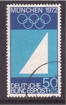 Stamps Germany -  OLIMPIADAS 1972