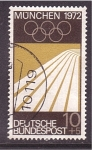 Stamps Germany -  OLIMPIADAS 1972