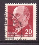 Stamps Germany -  W. Ulbricht