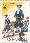 Sellos de Europa - Espaa -  OFICIAL RGTO. REAL DE ARTILLERÍA (35)